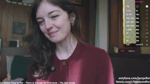 Snapshot of _freckles chatting on June 2026 11:47:01 PM Jacqui Queen goddess motorcycle mozzarella Jaq next livestream see bio online show from June 2026 11:47:01 PM
