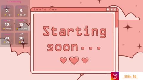 Snapshot of _lilith_18_ chatting on June 2026 07:08:02 PM Lili online show from June 2026 07:08:02 PM