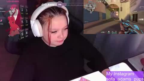 Snapshot of _sofia_adam_ chatting on October 2025 07:29:01 AM pups online show from October 2025 07:29:01 AM