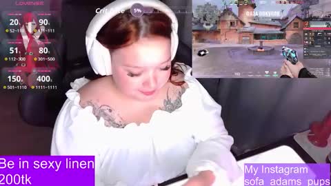 Snapshot of _sofia_adam_ chatting on October 2025 06:21:01 AM pups online show from October 2025 06:21:01 AM