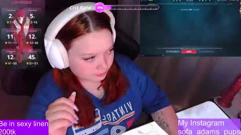 Snapshot of _sofia_adam_ chatting on October 2025 06:10:01 AM pups online show from October 2025 06:10:01 AM