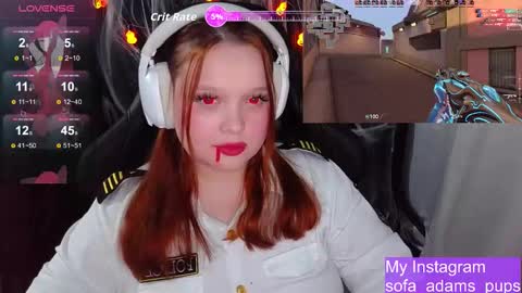 Snapshot of _sofia_adam_ chatting on October 2025 12:31:01 PM pups online show from October 2025 12:31:01 PM