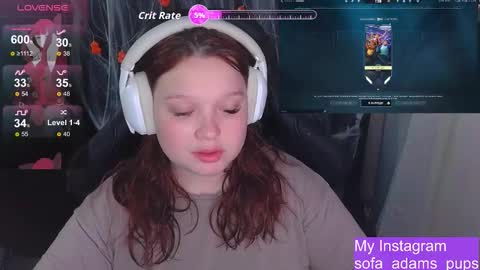 Snapshot of _sofia_adam_ chatting on October 2025 11:55:01 AM pups online show from October 2025 11:55:01 AM