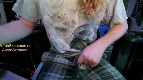 Aaron Skeetman online show from January 2025 08:11:02 AM