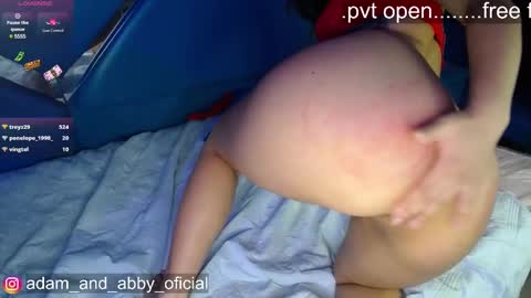 Snapshot of adam_and_abby_ chatting on December 2024 11:59:01 PM adam and abby online show from December 2024 11:59:01 PM