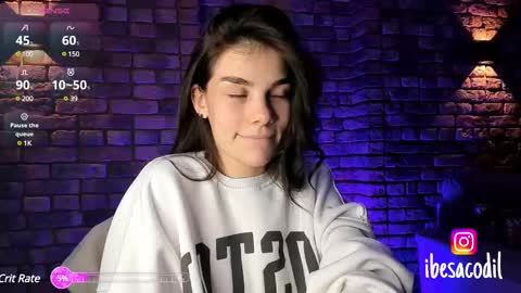 Adri online show from February 2025 09:43:01 PM