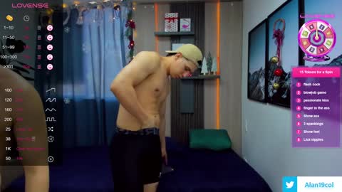 Snapshot of alan_nd_kevin chatting on December 2024 02:47:02 PM Alan  Kevin can we reach 100 thumbs up please guys  online show from December 2024 02:47:02 PM