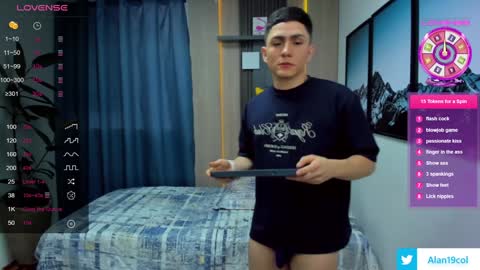 Snapshot of alan_nd_kevin chatting on January 2025 11:35:02 AM Alan  Kevin can we reach 100 thumbs up please guys  online show from January 2025 11:35:02 AM