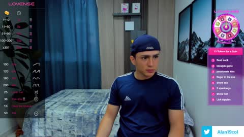 Snapshot of alan_nd_kevin chatting on January 2025 11:34:02 AM Alan  Kevin can we reach 100 thumbs up please guys  online show from January 2025 11:34:02 AM