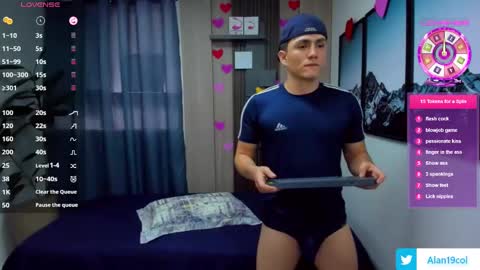 Snapshot of alan_nd_kevin chatting on February 2025 07:08:02 PM Alan  Kevin can we reach 100 thumbs up please guys  online show from February 2025 07:08:02 PM