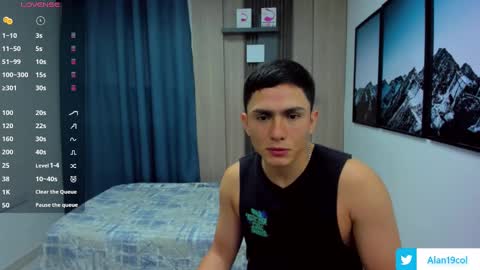 Snapshot of alan_nd_kevin chatting on March 2025 11:37:02 AM Alan  Kevin can we reach 100 thumbs up please guys  online show from March 2025 11:37:02 AM