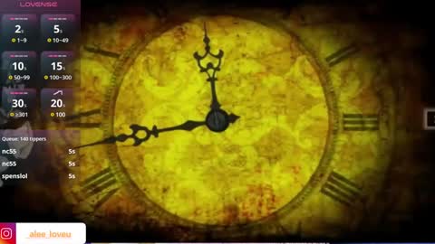 ALE LOVE online show from December 2024 03:05:02 AM