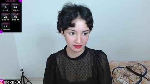 Snapshot of alexaa08 chatting on December 2024 12:11:02 PM Alexandra 3 online show from December 2024 12:11:02 PM