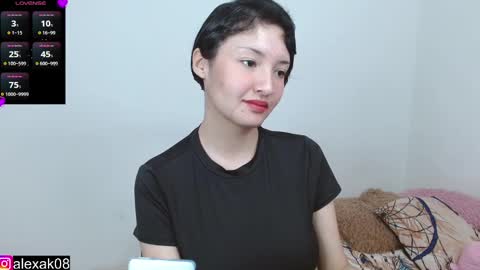Snapshot of alexaa08 chatting on February 2025 03:37:02 PM Alexandra 3 online show from February 2025 03:37:02 PM