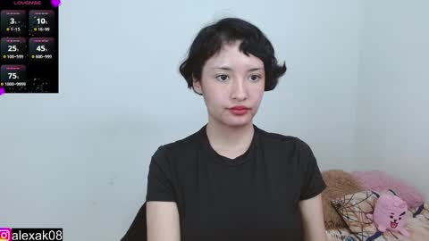 Snapshot of alexaa08 chatting on February 2025 06:41:02 PM Alexandra 3 online show from February 2025 06:41:02 PM