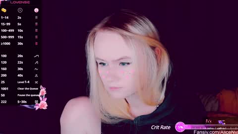 Snapshot of alicenya chatting on January 2025 04:49:01 AM Alice online show from January 2025 04:49:01 AM