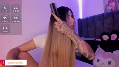 Snapshot of alicewoodville chatting on February 2025 03:46:01 PM Alice online show from February 2025 03:46:01 PM