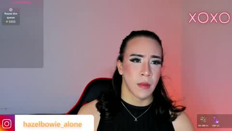 Snapshot of alonehazel chatting on November 2025 01:40:01 AM Hazel Bowie online show from November 2025 01:40:01 AM