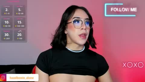 Snapshot of alonehazel chatting on December 2025 12:49:02 AM Hazel Bowie online show from December 2025 12:49:02 AM