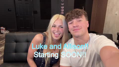 Snapshot of alpha_luke chatting on April 2026 12:08:02 AM Luke and Maddie online show from April 2026 12:08:02 AM