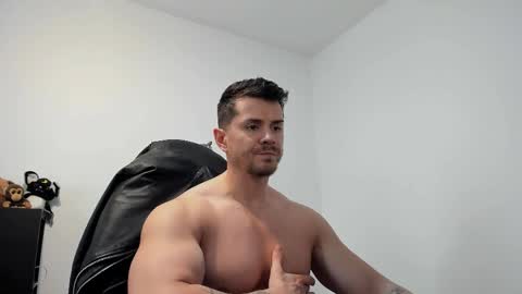 Snapshot of alphagodleatherking92 chatting on March 2026 10:49:02 AM LeatherMaster online show from March 2026 10:49:02 AM
