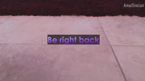 Amai  Sinclair  online show from October 2025 06:03:02 AM