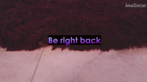 Amai  Sinclair  online show from November 2025 06:03:01 AM