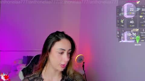 Snapshot of anthonelaa777 chatting on July 2026 03:09:01 AM Anthonela online show from July 2026 03:09:01 AM