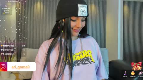 Snapshot of arigy_gomez chatting on December 2024 12:19:01 AM Arigy Everyday From 1430 to 2130 Col Time online show from December 2024 12:19:01 AM