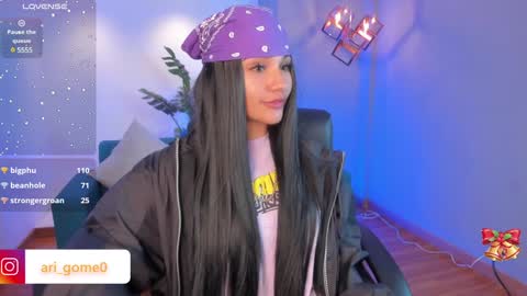 Snapshot of arigy_gomez chatting on December 2024 09:59:02 AM Arigy Everyday From 1430 to 2130 Col Time online show from December 2024 09:59:02 AM