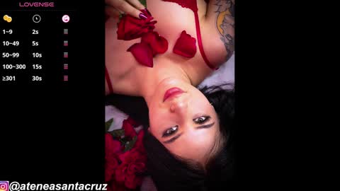 Snapshot of ateneasantacruz chatting on December 2024 11:24:01 PM Atenea  online show from December 2024 11:24:01 PM