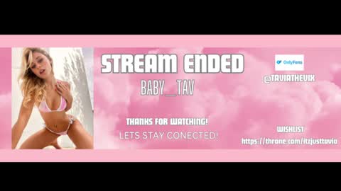 Baby Tavia online show from February 2025 05:56:02 AM