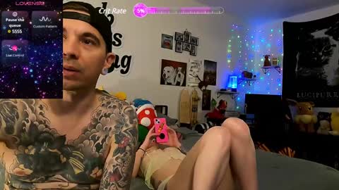 Couple of Bad Rabbits online show from December 2024 02:04:01 AM