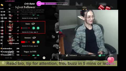 Bex Black online show from February 2026 11:25:01 PM