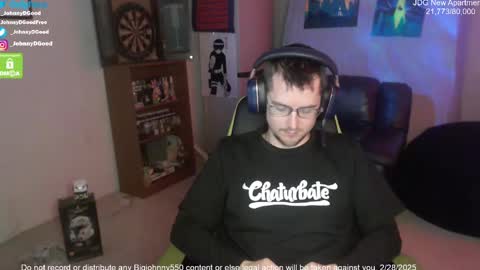 Snapshot of bigjohnny550 chatting on February 2025 10:06:02 PM Johnny D Good online show from February 2025 10:06:02 PM