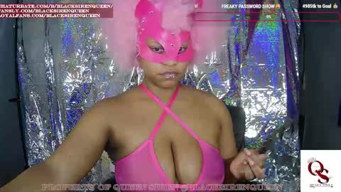 Snapshot of blacksirenqueen chatting on May 2026 02:19:01 AM Queen Siren online show from May 2026 02:19:01 AM