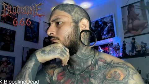 Snapshot of bloodline_666 chatting on May 2026 06:12:02 PM online show from May 2026 06:12:02 PM