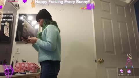 Tokki  bunny  online show from January 2025 11:43:01 PM