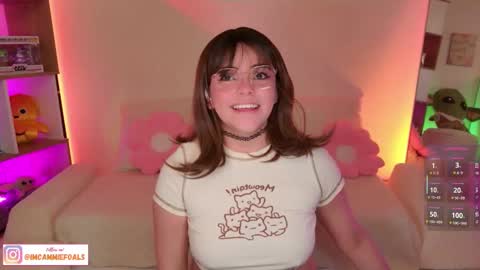 Snapshot of cammiefoalss chatting on October 2025 04:46:01 PM Lets reach 200 thumbs up online show from October 2025 04:46:01 PM