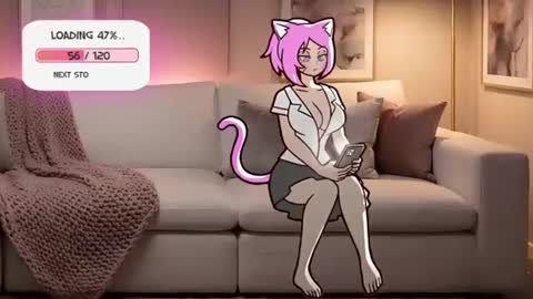 Snapshot of cat9irl chatting on July 2026 04:25:02 PM Nicky online show from July 2026 04:25:02 PM