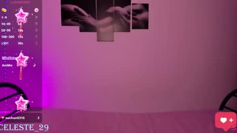 celeste online show from October 2025 04:52:01 PM