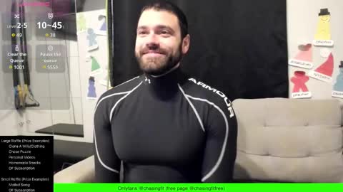 Snapshot of chasemason20 chatting on December 2024 09:13:01 PM Onlyfans chasingfit Instagram the arguer Twitter chasingfitOF online show from December 2024 09:13:01 PM