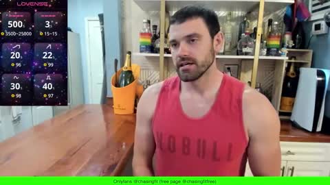 Snapshot of chasemason20 chatting on March 2025 02:19:02 AM Onlyfans chasingfit Instagram the arguer Twitter chasingfitOF online show from March 2025 02:19:02 AM