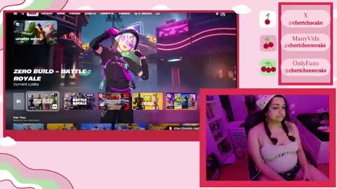 Snapshot of chericheesecake chatting on March 2025 03:00:01 AM chericheesecake online show from March 2025 03:00:01 AM