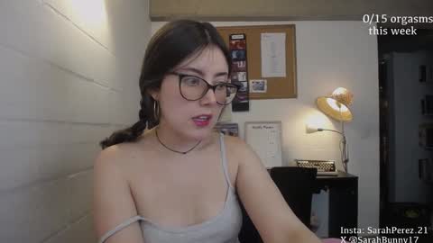 Snapshot of cherrybunny21 chatting on January 2025 02:00:02 AM Sarah Prez online show from January 2025 02:00:02 AM