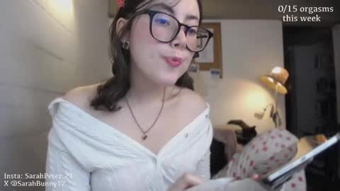 Snapshot of cherrybunny21 chatting on September 2025 11:48:02 PM Sarah Prez online show from September 2025 11:48:02 PM