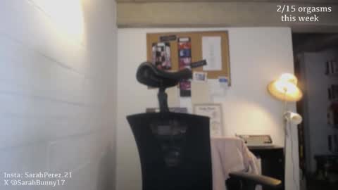 Snapshot of cherrybunny21 chatting on October 2025 06:23:01 AM Sarah Prez online show from October 2025 06:23:01 AM