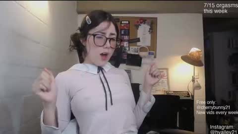 Snapshot of cherrybunny21 chatting on February 2026 11:28:02 PM Sarah Prez online show from February 2026 11:28:02 PM