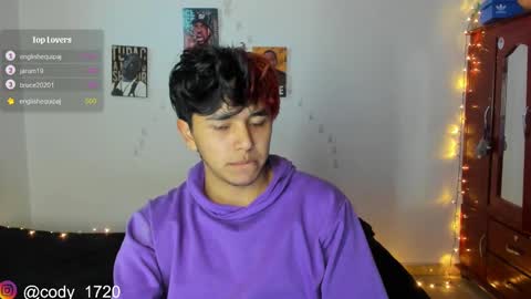 Snapshot of cody_evanss chatting on January 2025 04:10:01 PM cody online show from January 2025 04:10:01 PM