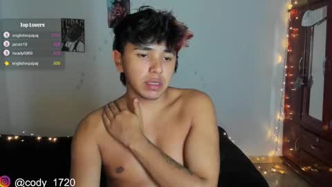 Snapshot of cody_evanss chatting on February 2025 12:13:01 AM cody online show from February 2025 12:13:01 AM